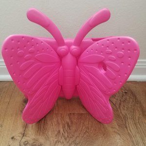 3D Butterfly pink case for iPad pro